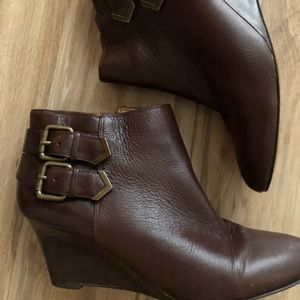 Nine West Brown Booties
